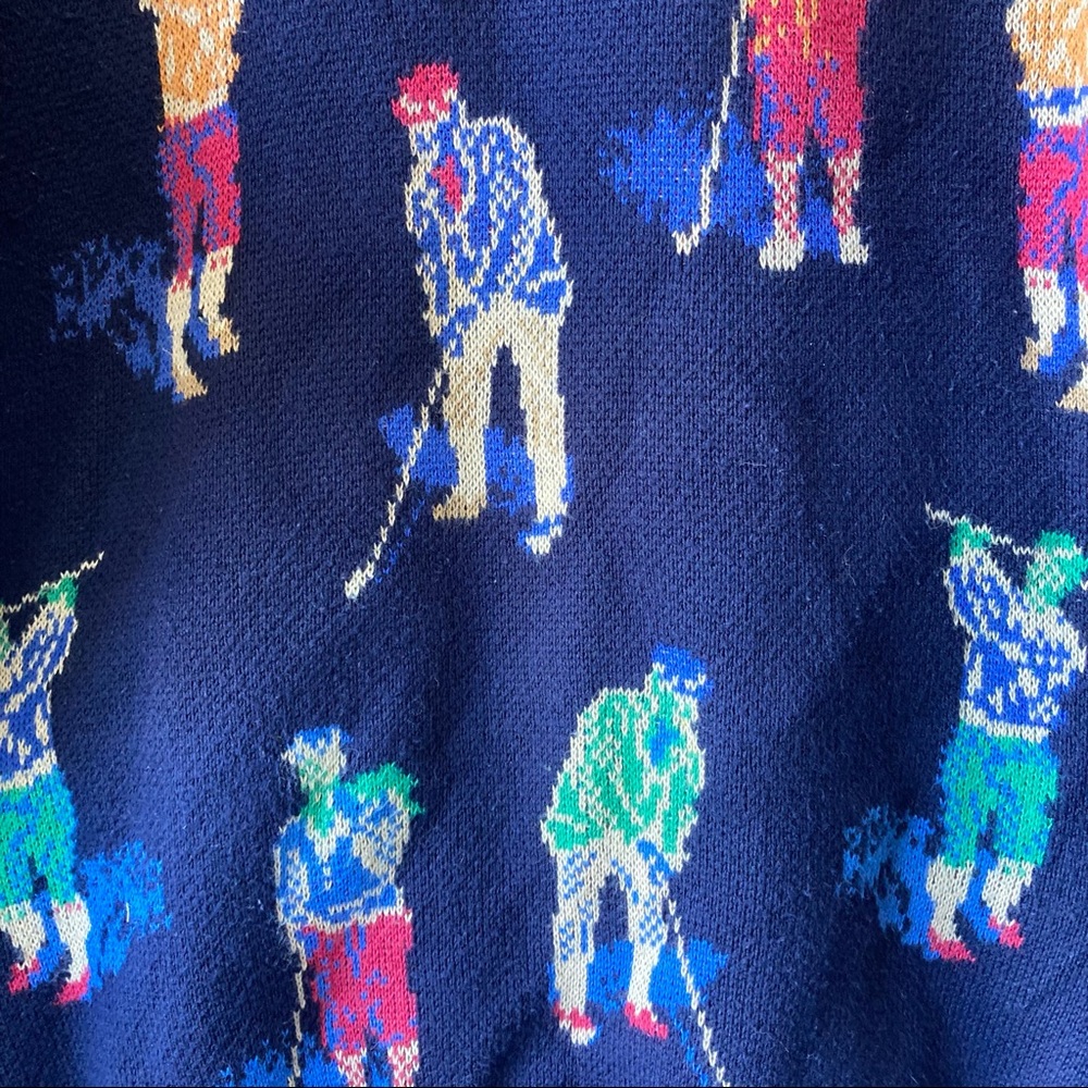 Vintage golf sweater made in USA - Picture 5 of 7